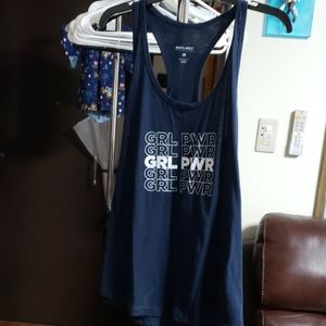 Girl power muscle tee